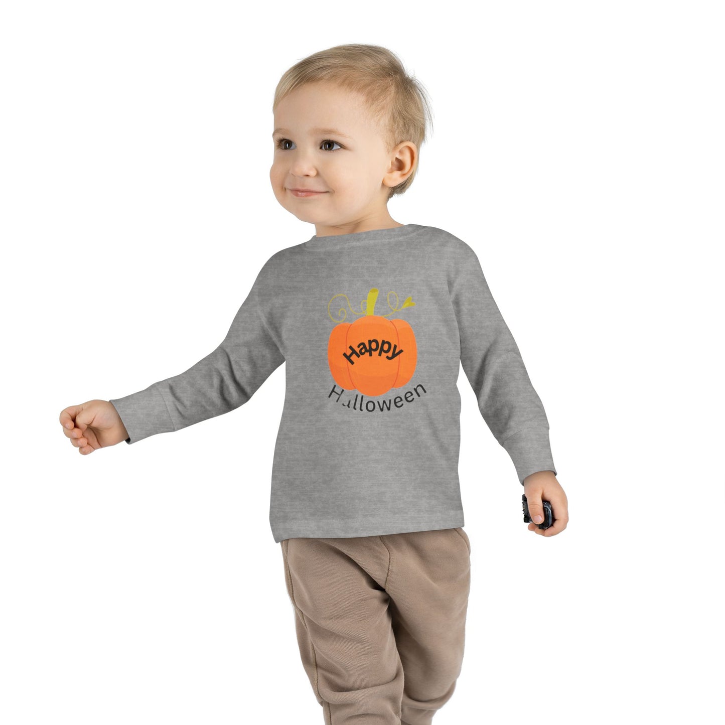 Happy Halloween Toddler Long Sleeve Tee