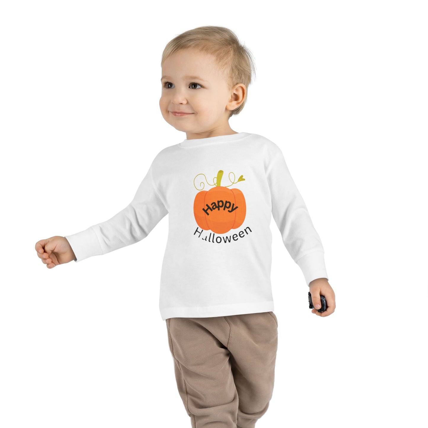 Happy Halloween Toddler Long Sleeve Tee