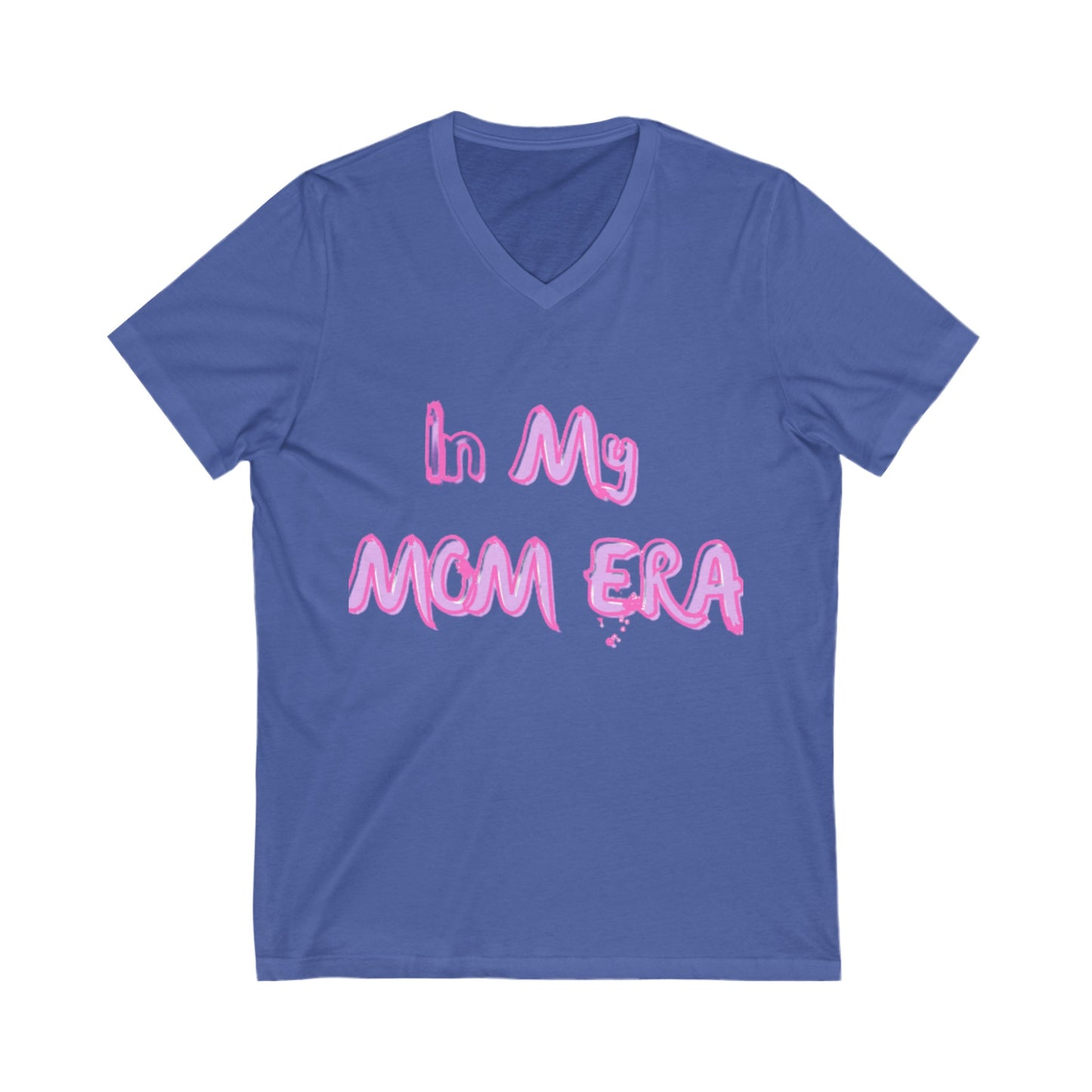 In My Mom Era Short Sleeve V-Neck Tee