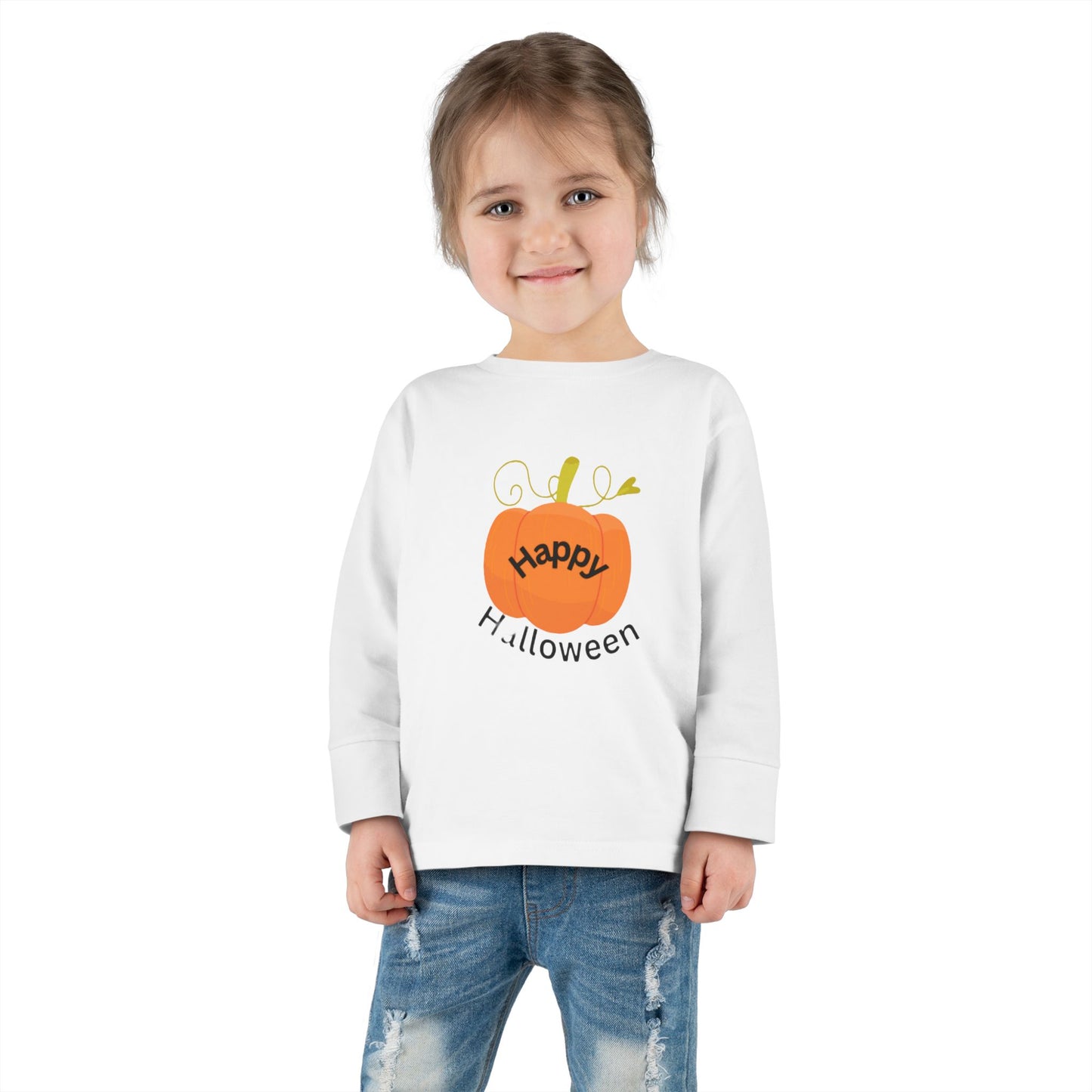 Happy Halloween Toddler Long Sleeve Tee