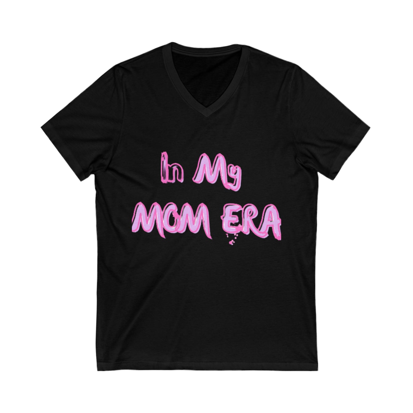 In My Mom Era Short Sleeve V-Neck Tee