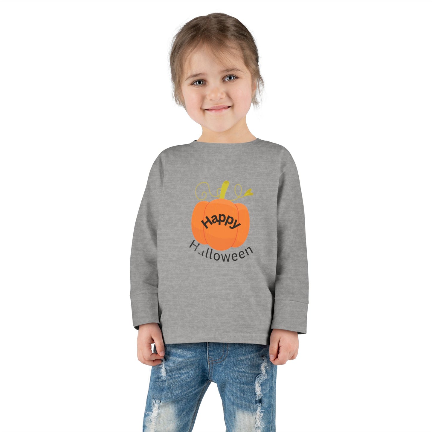 Happy Halloween Toddler Long Sleeve Tee