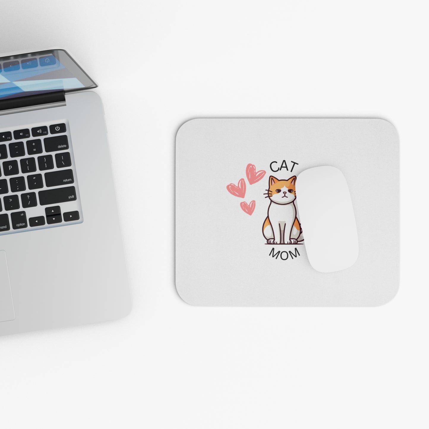 Cat Mom Mouse Pad